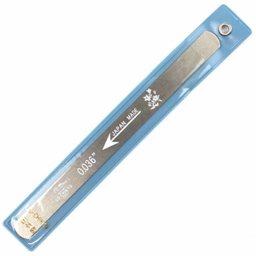 UO-CHIKYU Fish Globe Nut File, Nut Groove File for Electric Gauges, Set of 6 (.010-.046) [Made in Japan]