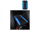 Armrest Mat Car Storage Box Cushion Cover Pad Interior Accessories Black/Blue