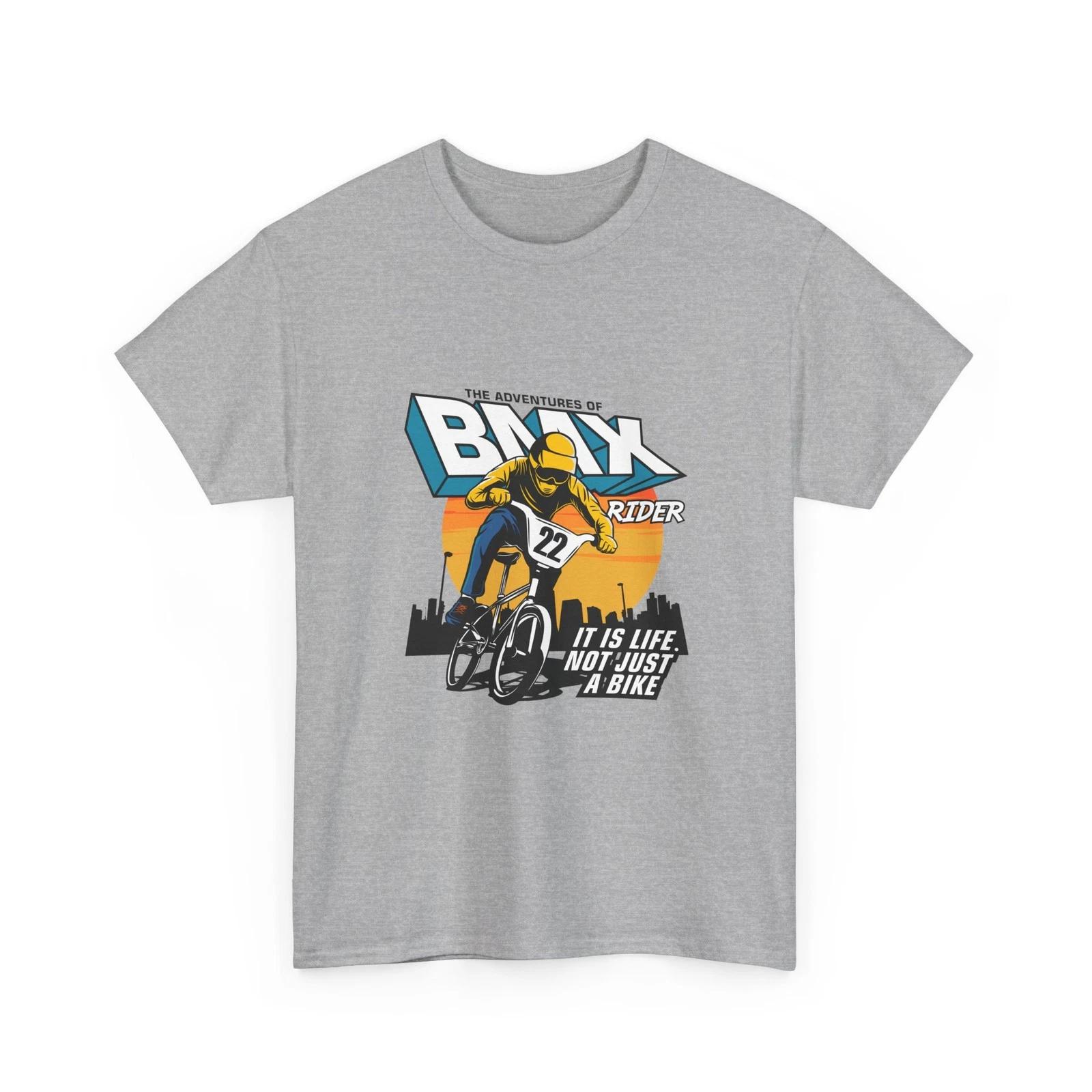 BMX Rider Graphic Tee | BMX bike shirt, It Is Life design, Cool Biking T-Shirt L
