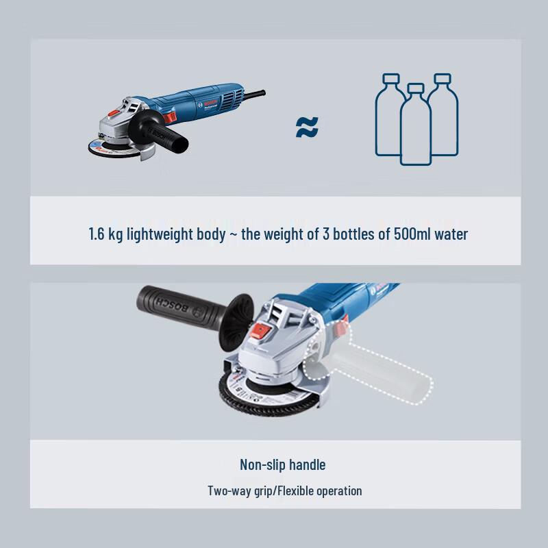 Bosch GWS 810 Corded Angle Grinder CN plug (adapter included)