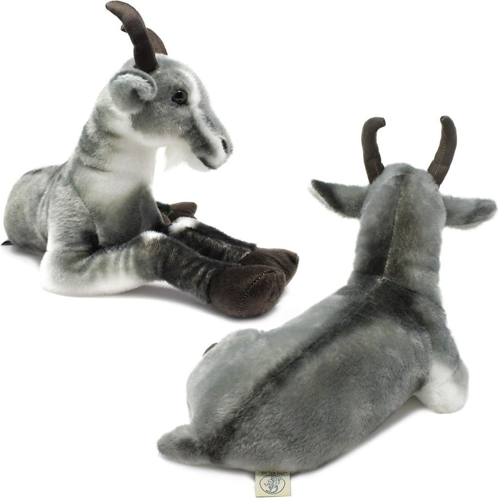 VIAHART Patrick the Pygmy Goat Plush Toy, Large (Approx. 18.5 inches), Fluffy and Extra-Large, Washable, Perfect as a Gift [Parallel Import]