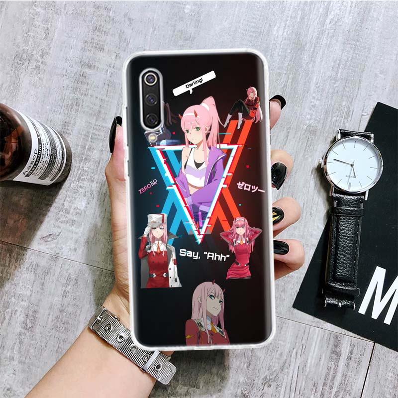 Zero Two Darling In The FranXX Phone Case For Xiaomi Redmi Note 15 14 13 12S 12 Pro Plus 11S 11E 11 11T 10S 10 Art Soft Pattern