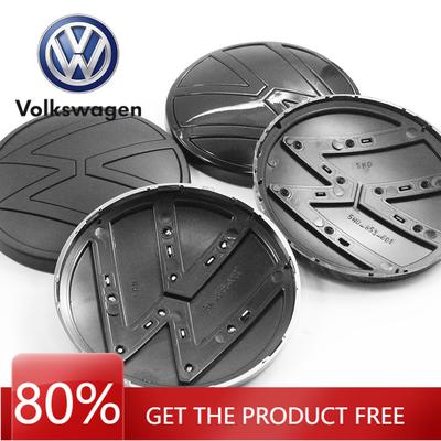 Pour VOLKSWAGEN 1 pièce 139mm 110mm VW Emblème Logo de Voiture Capot Avant et Arrière Marques de Queue Autocollants Badge Arrière Pour Volkswagen Polo 2019-20
