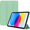 Case for iPad 11" 2025 A16 (11th Gen.) / iPad 10.9" 2022 (10th Gen.), Smart Case with Flap, Green, Matcha Green