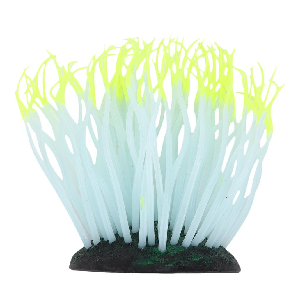 Aquarium Anemone   Luminous Silicone Sea Anemone for Fish   Decoration