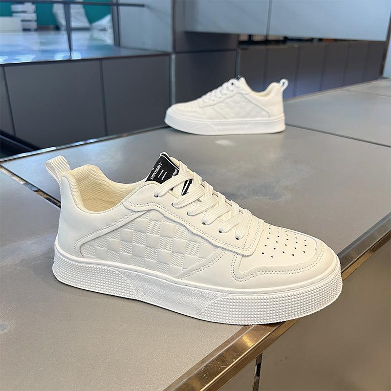 Autumn leather low-top board shoes new panda color sports and leisure high street qs