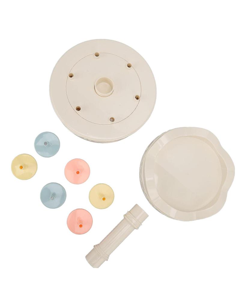 Rotierende Dessertmaschine Automatischer drehbarer Doppelschicht-Dessert-Displayständer Cupcake-Display