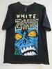 White Zombie Oficjalne Merch Niebieski Potwór Krzyk Zespół Koncert Muzyka Koszulka Duża