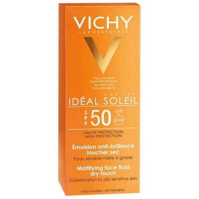 Vichy - Anti-shine Dry Touch Emulsion SPF50 Ideal Sun - 50 Ml - 