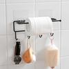 Seamless Sticker Versatile Rack Storage Hanger Hook Holder traceless Black
