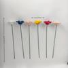Colorful Insect Drinking Cup Flower Shape Garden Decoration Bee Watering Station  Household