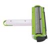 Pet Hair Remover Multifunction Double Sided Fuzz Lint Roller Brush for Sofa Couch Carpet Rugs Car Seats Bedding White and Green
