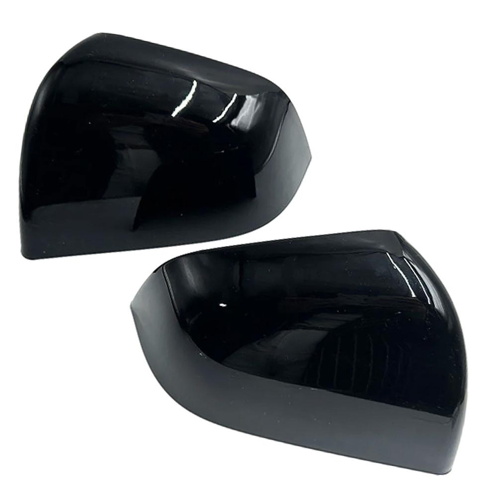 

For Tesla Model Y 2020 2026 2026 2026 Pair Side Rearview Wing Mirror Cover Caps ABS Glossy Black/Painted White