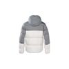 Nike Down Jackets Men's Gray Hooded Moderate Quilted Down Jacket DV1132-084