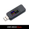 LIZAO 10-in-1 USB Tester DC Digital Voltmeter Ammeter with Color Screen for Charger Power Bank Testing