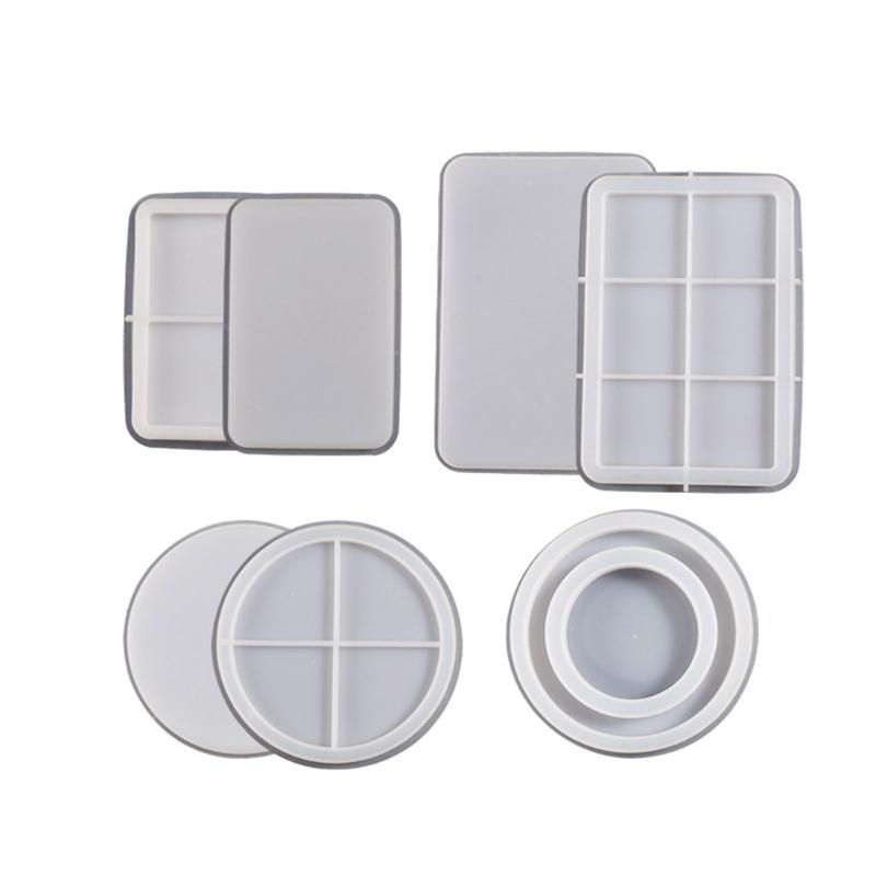 Photo Frame Silicone Mold Quicksand Crystal Epoxy Molds Resin Casting Pendant Mould DIY Craft Handmade Table Decoration