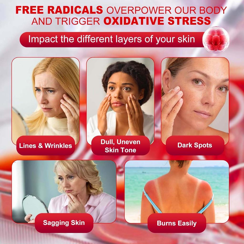 Astaxantină 24mg-Ashwagandha,Ulei din Sâmburi de Struguri-Sănătatea Vederii,Susținerea Inimii și a Articulațiilor