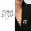 DIY Tailor Tools Brooch Vintage Metal Corsage Ornament Unique Sewing Supplies Brooch  Daily Wear