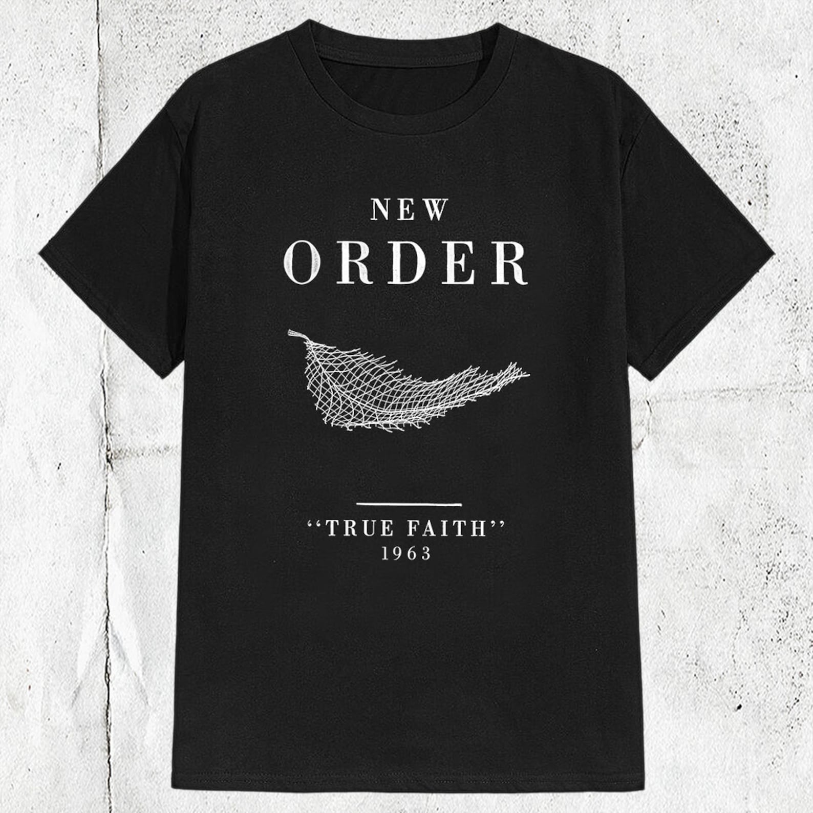 Vintage 80s 90s New Order Band True Faith 1963 T shirt S