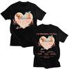 Sabrina Carpenter Shot N 'Weet Tour 2025 T-shirt Cute and Sweet Woman Top Unisex Summer Print 100% Pure Cotton T-shirt