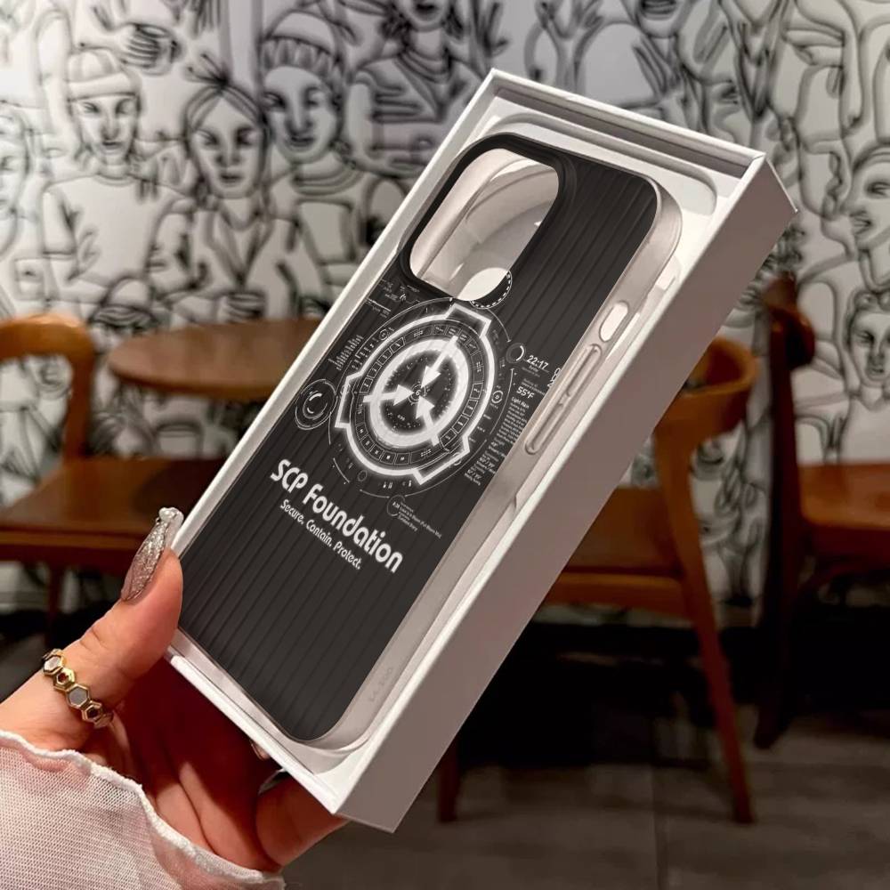 SCP Foundation Game Sci Fi Phone Case For IPhone 17 16 15 14 Plus 11 12 13 Pro Max Shockproof Protection Soft Back Cover