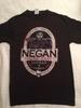 The Walking Dead Negan Stout Beer Label Style Black T-shirt New Unworn  Unisex T-Shirt
