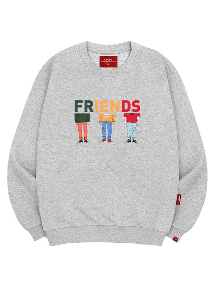 Ellamo Color Friend Sweatshirt Unisex Plus Size (Type B)