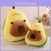 Persea Americana Mill Capybara Plush Toy Cute Cartoon Girl Sofa Decoration Doll