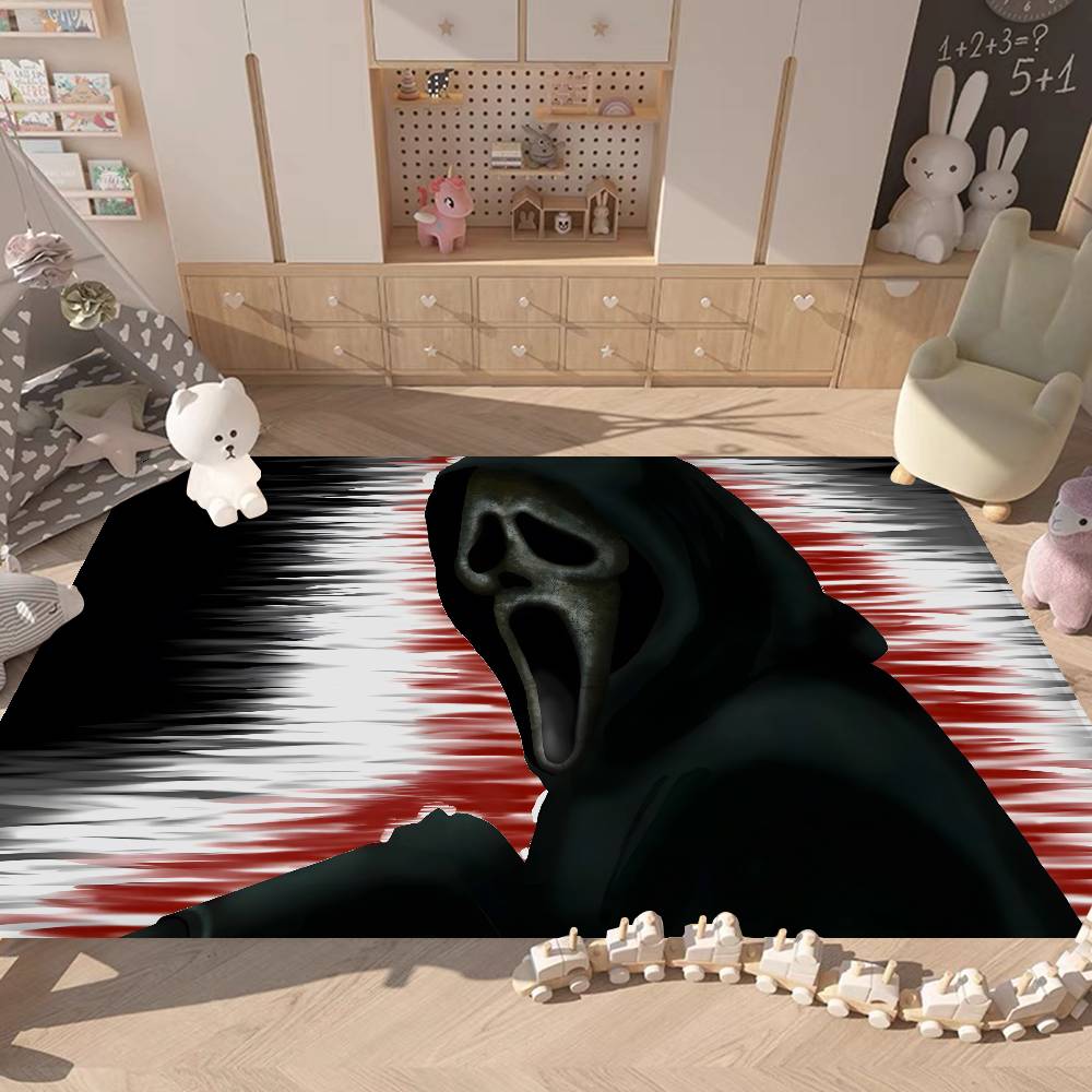 S-SCREAMS Horror Movie Floor Carpet Nordic Style Home Doormat Bathroom-Toilet Mats Bedroom Hotel Decor Mat
