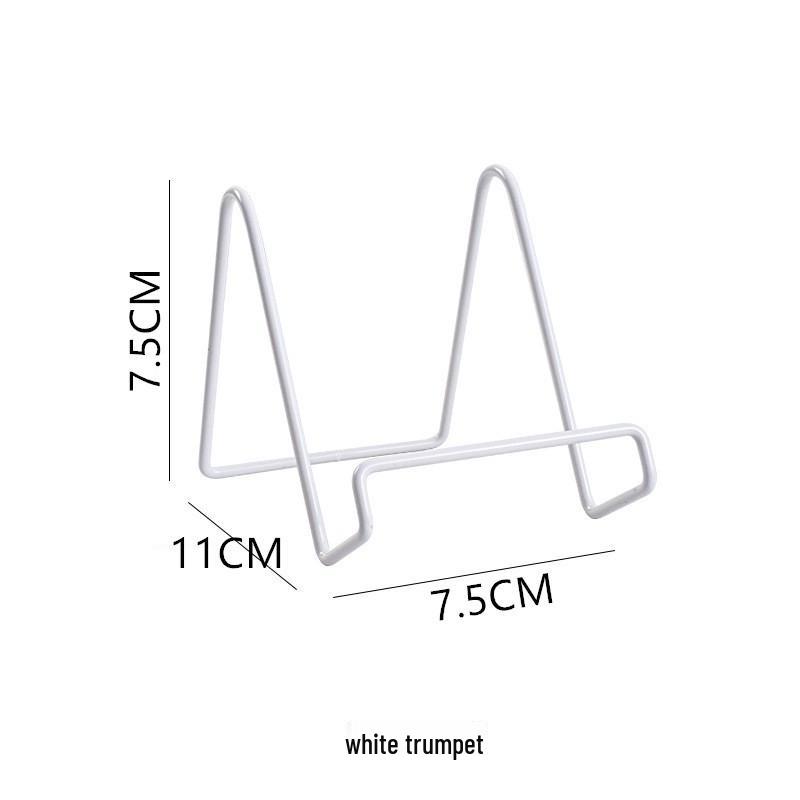 

Wrought Iron Photo and Tablet Display Stand - Decorative Metal Frame Holder