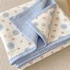 New Bed Cover Three Piece Set Thickened Cotton Bed Sheet Blanket Kang Single Suitable for All Seasons