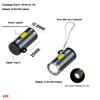 230 High Lumens Keychain Flashlight with Lanyard Emergency Lamp Mini Flashlight  Outdoor Lighting