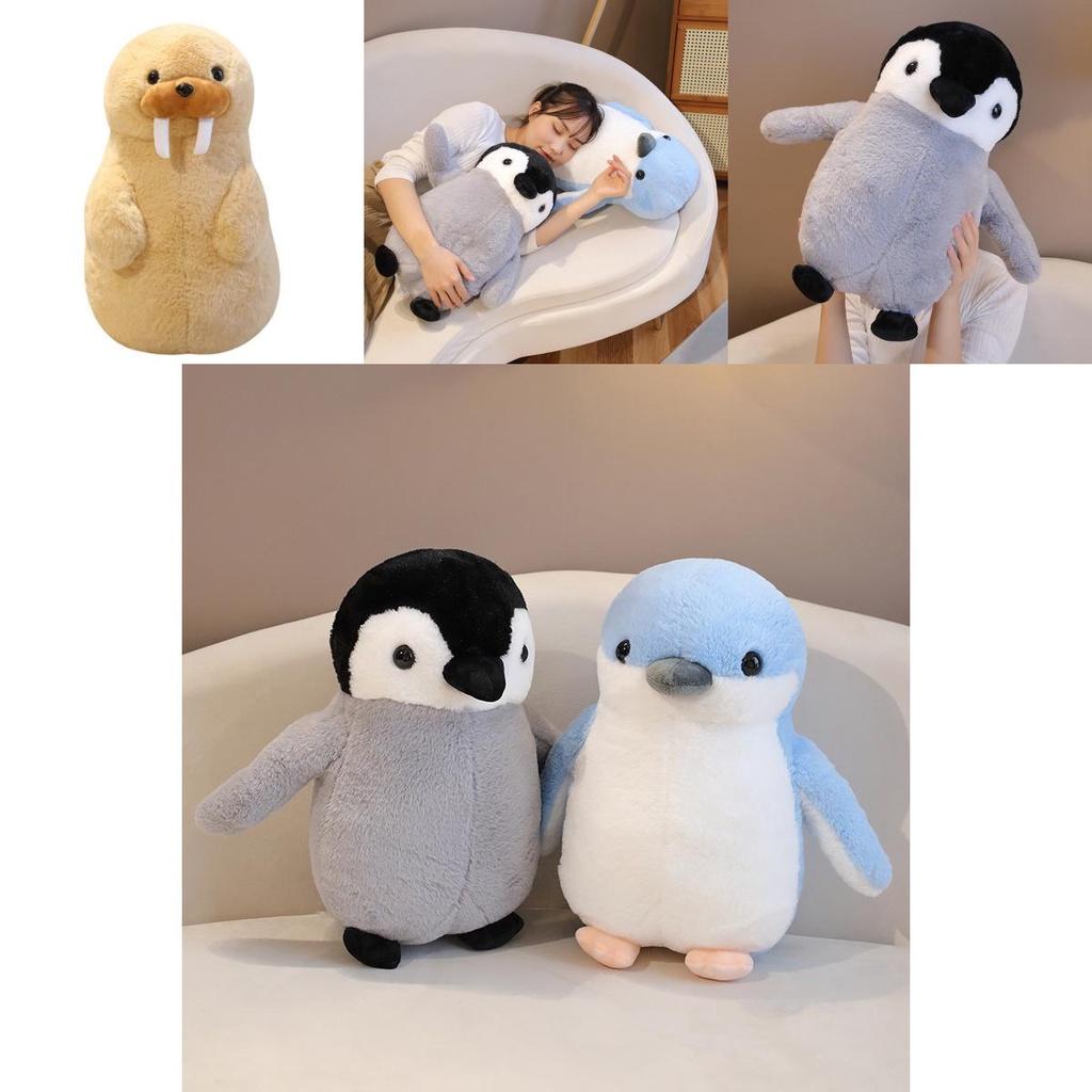 Oceanarium Series Standing Penguin Plush Toy Large Size Soft And Cuddly Great For Cross-border Sales