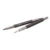 2 Stück Scharnierstift-Ausstocher-Set Federbelastetes Design Kohlenstoffstahl-Material 3500 PSI Schlagkraft Doppelkopfwandnagelsetzer Stiftset