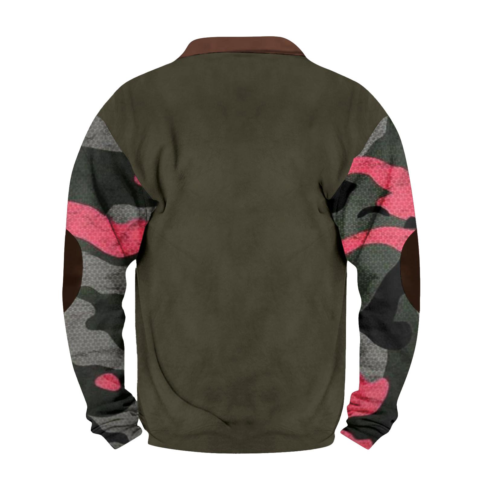 

Мужская зимняя толстовка с пряжкой Мужская толстовка с принтом L армия зеленый