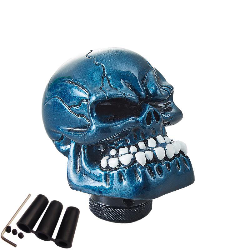 Universal Big Tooth Skull Resin Gear Shift Knob