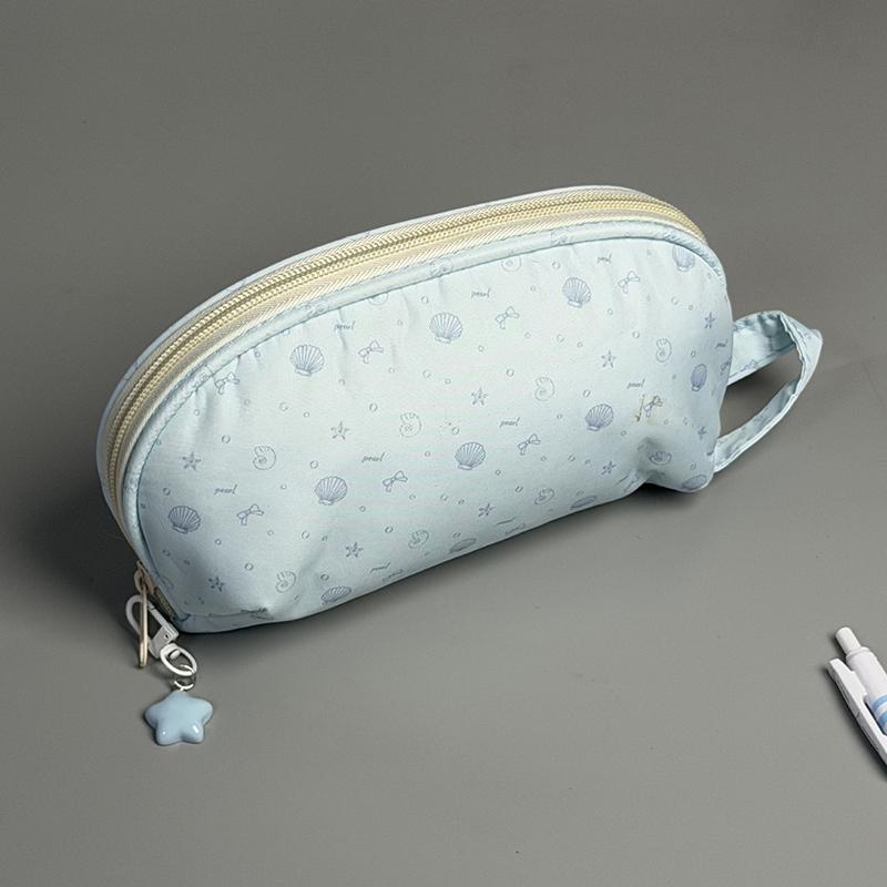 Polka Dot Design Pencil Case Large-Capacity Soft Touch Pen Bag Stationery Pouch Stationery Organizer Back To School