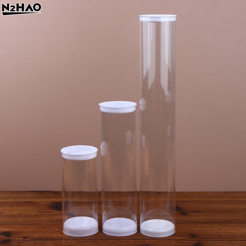 Transparent Badminton Ball Holder Compact Versatile Acrylic Shuttlecock Storage Tube Organizer For Sports Supplies