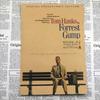 Kostenloser Versand Forrest Gump Klassischer Filmplakat Retro Kraftpapier Dekor