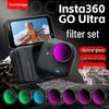 Compatible with Insta360 Go: Ultra ND Filters, UV Protection, CPL Polarizers, Black Soft Filters.