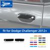 JIDIXIAN Pasuje na Dodge Challenger 2012-2026 Dekorativní kryt vnější kliky dveří auta