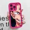 Jujutsu Kaisen Sukuna Mobile Phone Case for iPhone 17 16 15 14 13 12 11 Air Pro Max Plus Thicken TPU Colorful Cover Cover Pretty
