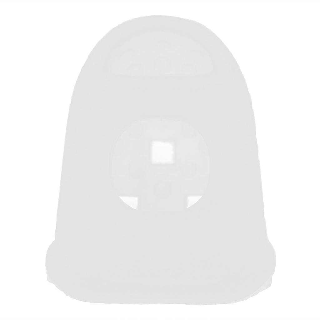 10pcs Guitar Fingertip Protectors Anti Slip Silicone Guitar Finger Guards for Stringed Instruments