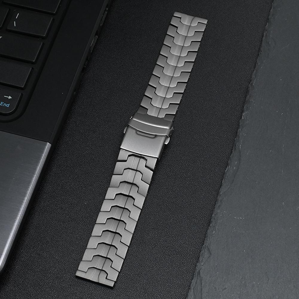 MEN Titanium Wristband for Samsung Galaxy Watch 7 6 Classic 5 PRO Luxury 20mm 22mm Strap for Huawei Watch 4/4 Pro GT 5 4 3 46mm