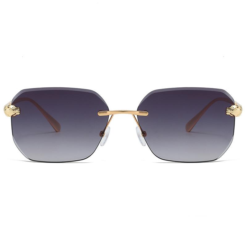 JYL TS Sunglasses UV Protection Leopard Frameless Men/3130