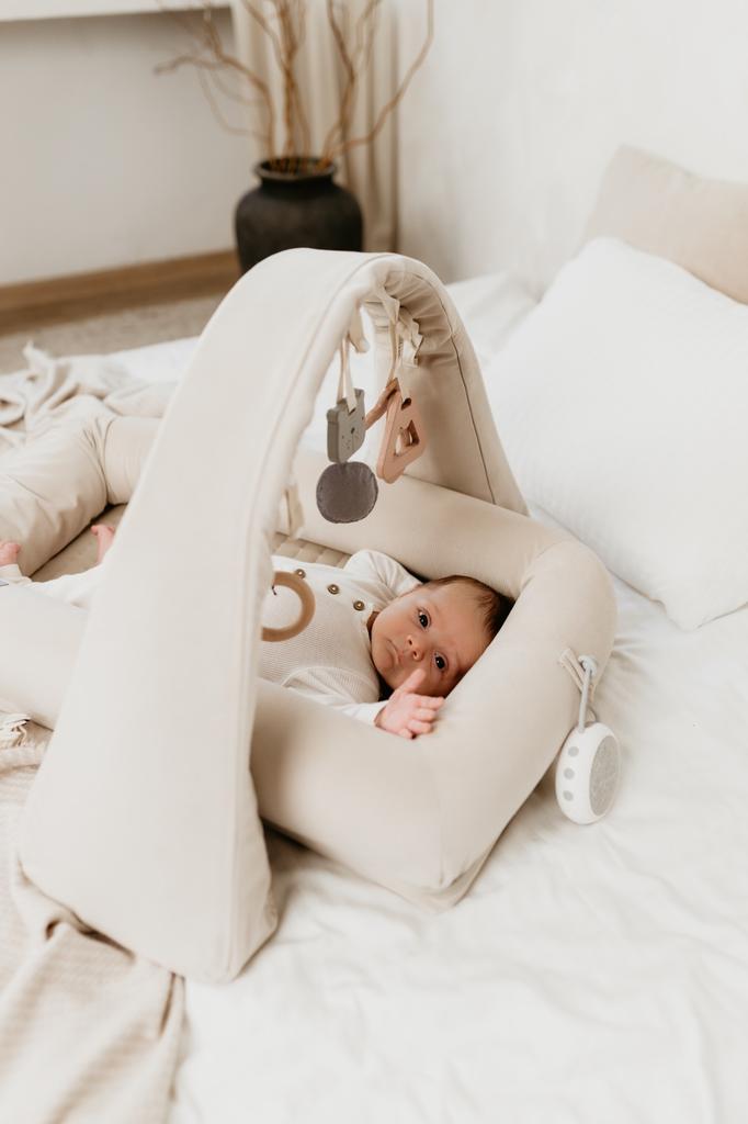 Modular Baby Nest With Sounds & Toys 4 In 1 Sand