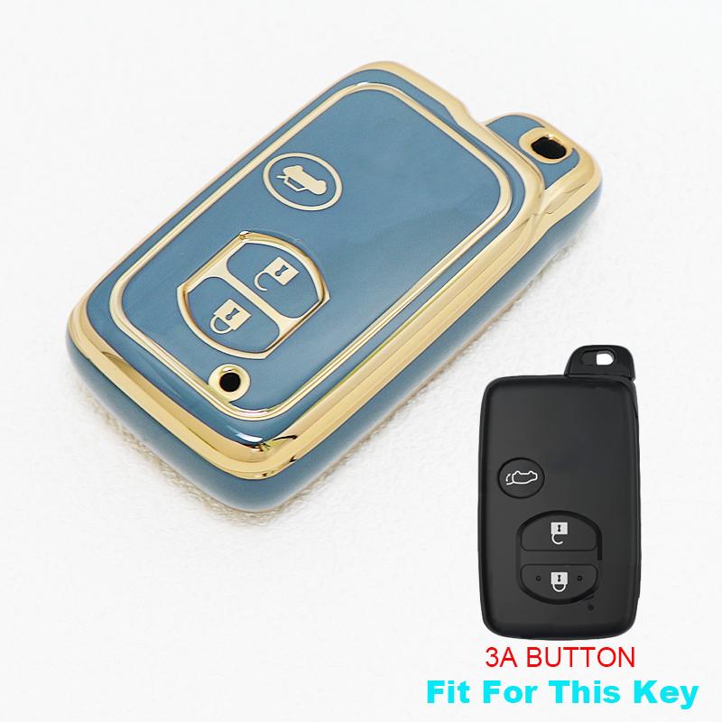 Suport husă carcasă pentru Toyota Yaris Corolla Vitz RAV4 Land Cruiser Camry Highlander Prado Prius Carcasă telecomandă auto fob