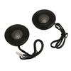 2 stk Bildiskant Hifi Svart Kompakt Struktur 150W Dome Diskant med Base for Alle Biler o