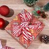Craft Wrapping Supplies Wired Edge Ribbon Christmas Tree Decorations Christmas Bows Room Ornament