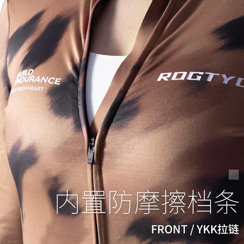 Bicycle Winter Women's Long-sleeved Cycling Suit Road Bike Velvet Long-sleeved Cycling Suit Set Winter Cycling Equipment